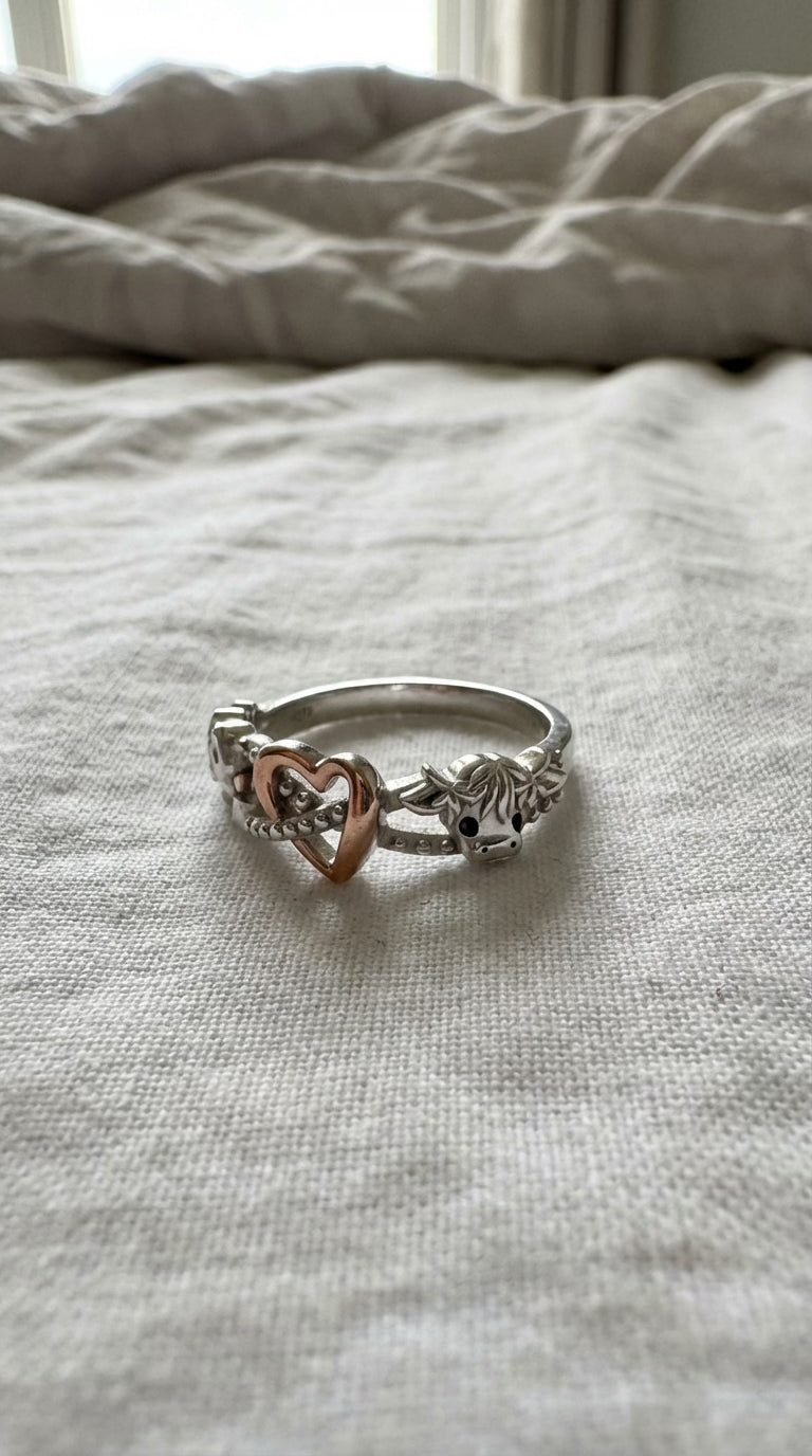 Highland Cow Rings