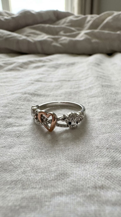 Highland Cow Rings